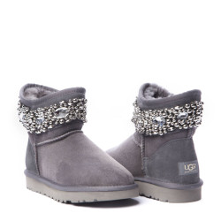 UGG Jimmy Choo Crystals Grey
