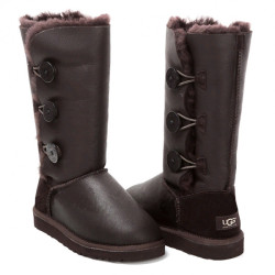 UGG Bailey Button Triplet Metallic Chocolate UGG Bailey Button Triplet Metallic Chocolate