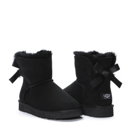 UGG Bailey Bow Mini Black UGG Bailey Bow Mini Black