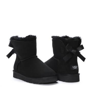 UGG Bailey Bow Mini Black UGG Bailey Bow Mini Black