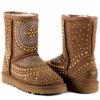 UGG Jimmy Choo Mandah Chestnut