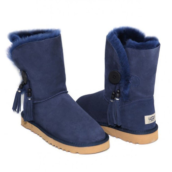 UGG Bailey Button Charms Navy UGG Bailey Button Charms Navy
