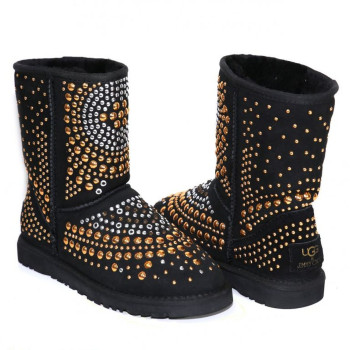 UGG Jimmy Choo Mandah Black UGG Jimmy Choo Mandah Black