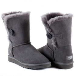 UGG Bailey Button Grey UGG Bailey Button Grey