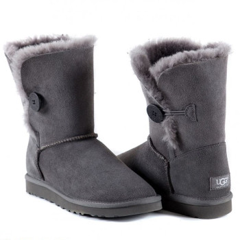 UGG Bailey Button Grey UGG Bailey Button Grey