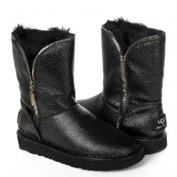 UGG & Jimmy Choo Granular Skin Black