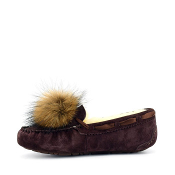 UGG Dakota Pom-Pom Chocolate