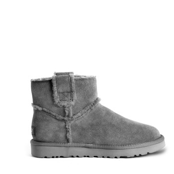 UGG Mini Spill Seam Boots Grey