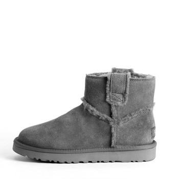 UGG Mini Spill Seam Boots Grey