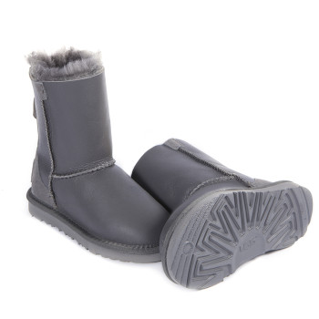 UGG Kids ZIP Metallic Grey