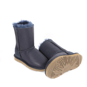 UGG Kids ZIP Metallic Navy