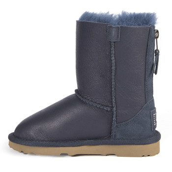 UGG Kids ZIP Metallic Navy