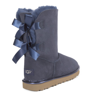 UGG Bailey Bow II Metallic Navy