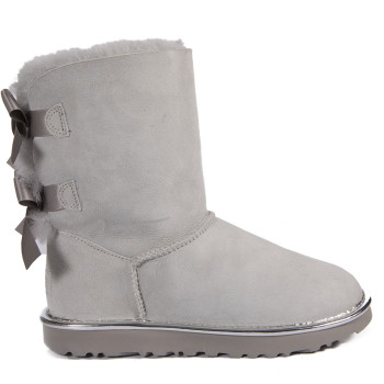 UGG Bailey Bow Metallic Geyser II