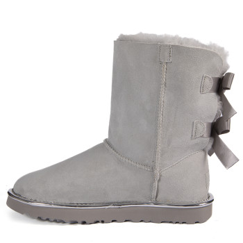 UGG Bailey Bow Metallic Geyser II