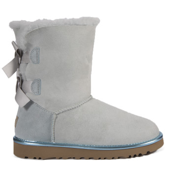UGG Bailey Bow Metallic Sky Blue II