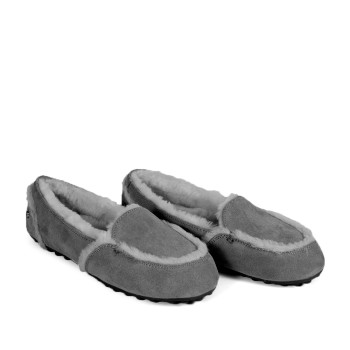 UGG Loafer Slippers Hailey Light Grey