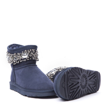 UGG Jimmy Choo Crystals Navy