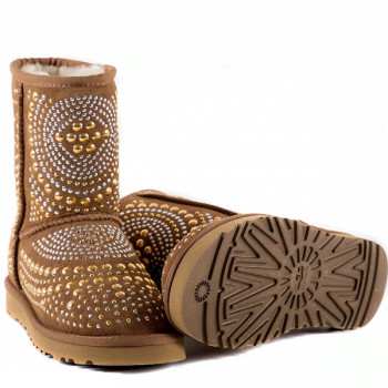 UGG Jimmy Choo Mandah Chestnut