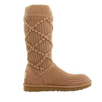 UGG Argyle Knit Chestnut