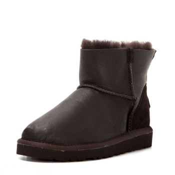 UGG Men's Mini Zip Metallic Chocolate