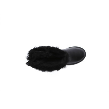 UGG Bailey Bow Tall Metallic Black