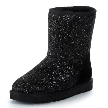 UGG Classic Short Stardust Black