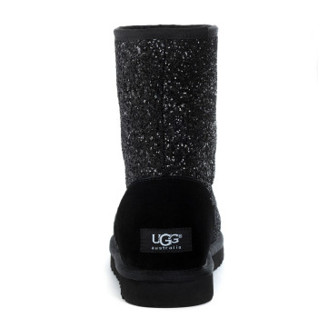 UGG Classic Short Stardust Black