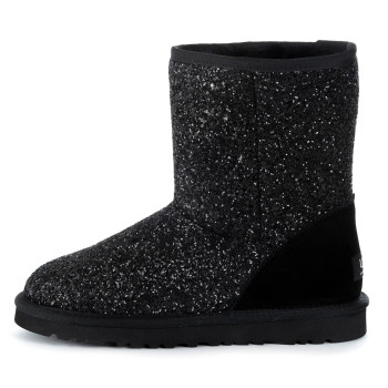 UGG Classic Short Stardust Black