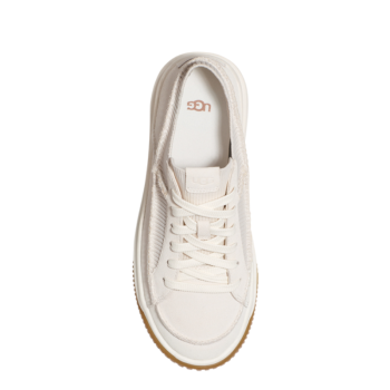 UGG EZ-Duzzit Lace Trainer Teacup White