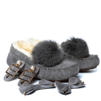 UGG Dakota Pom Pom New Grey