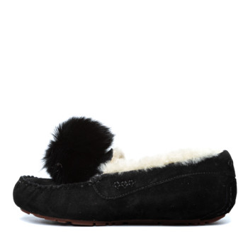 UGG Dakota Pom Pom New Black