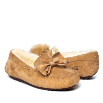 UGG Dakota Pom Pom New Chestnut