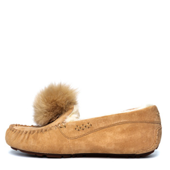 UGG Dakota Pom Pom New Chestnut