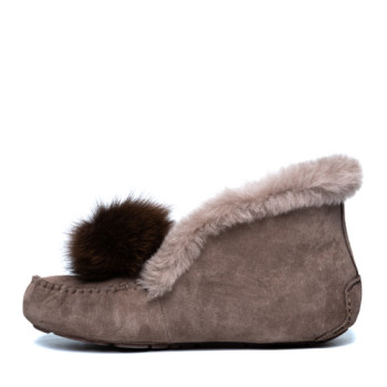 UGG Alena Pom Pom Chocolate
