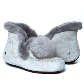 UGG Alena Pom Pom Grey