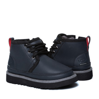UGG Kids Boots Neumel Zip WP Black