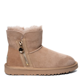 UGG Classic Mini Zipper Sand UGG Classic Mini Zipper Sand