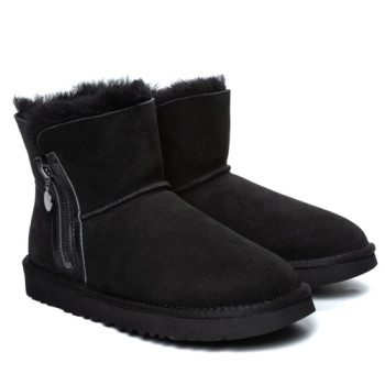 UGG Classic Mini Zipper Black UGG Classic Mini Zipper Black