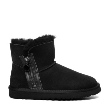 UGG Classic Mini Zipper Black UGG Classic Mini Zipper Black