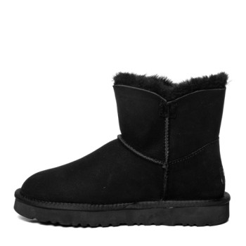 UGG Mini Bailey Button Star Black UGG Mini Bailey Button Star Black