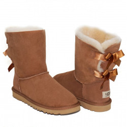 UGG Bailey Bow Short Chestnut UGG Bailey Bow Short Chestnut