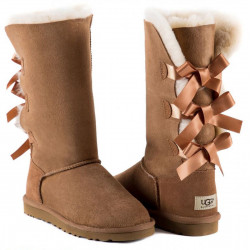 UGG Bailey Bow Tall Chestnut