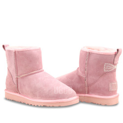 UGG Classic Mini Crystal Bow Pink UGG Classic Mini Crystal Bow Pink