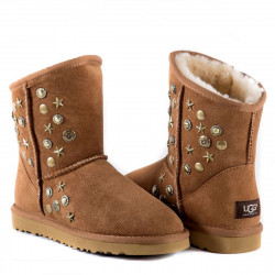 UGG Jimmy Choo Starlit Chestnut